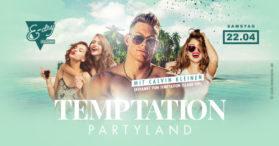 Temptation Partyland feat. Calvin Kleinen | 18+